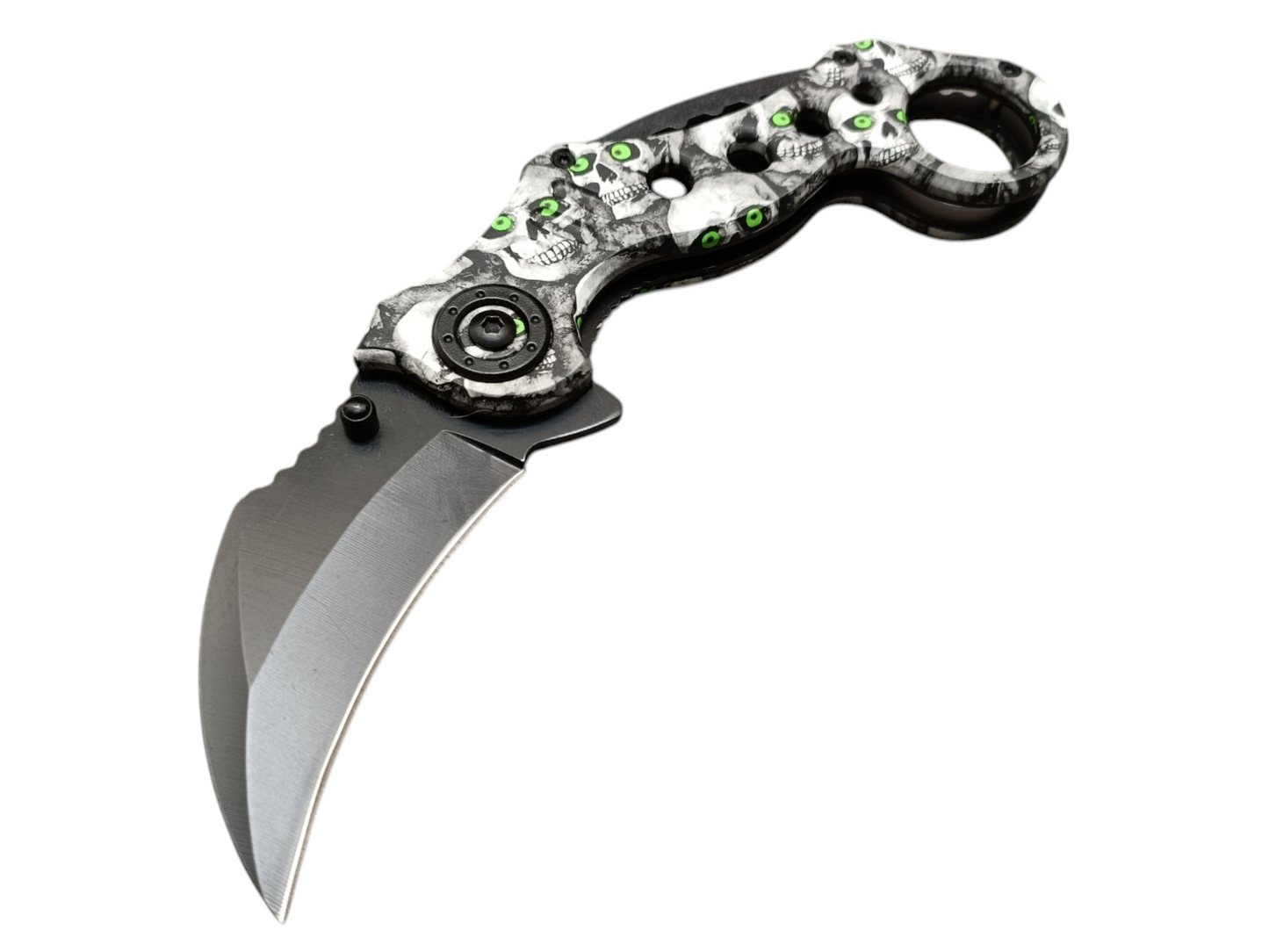 Navaja Karambit Semiautomática DJ-808-4 (PRODUCTO SIN CAJA)