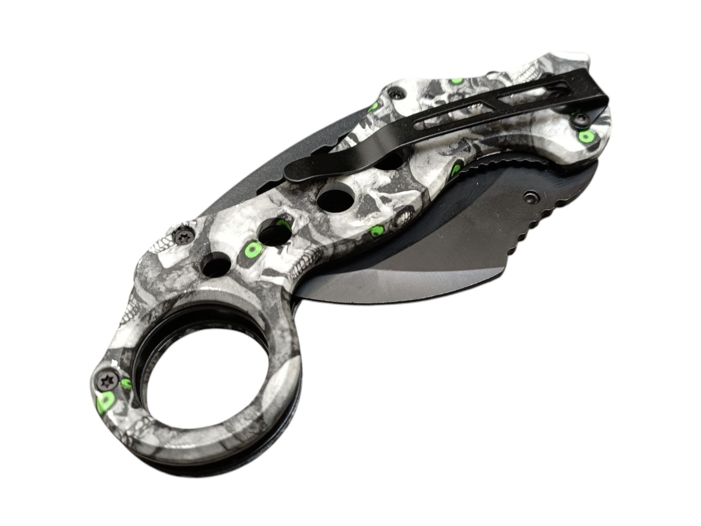Navaja Karambit Semiautomática DJ-808-4 (PRODUCTO SIN CAJA)