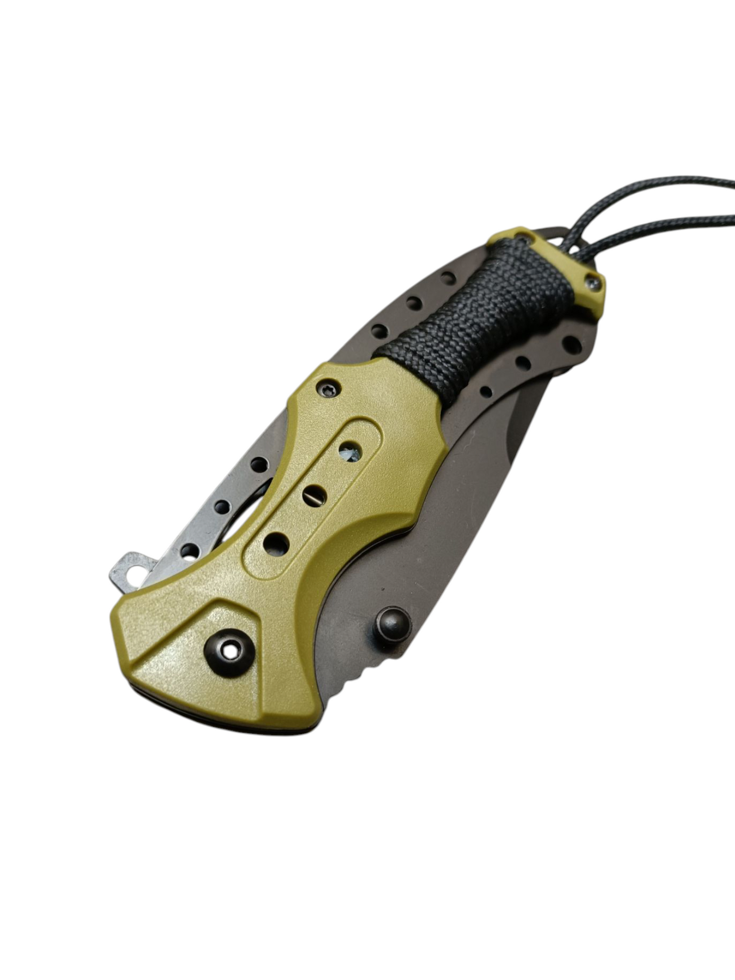 Navaja Táctica Semiautomática Razor Tactical Verde Militar RT-7022GN