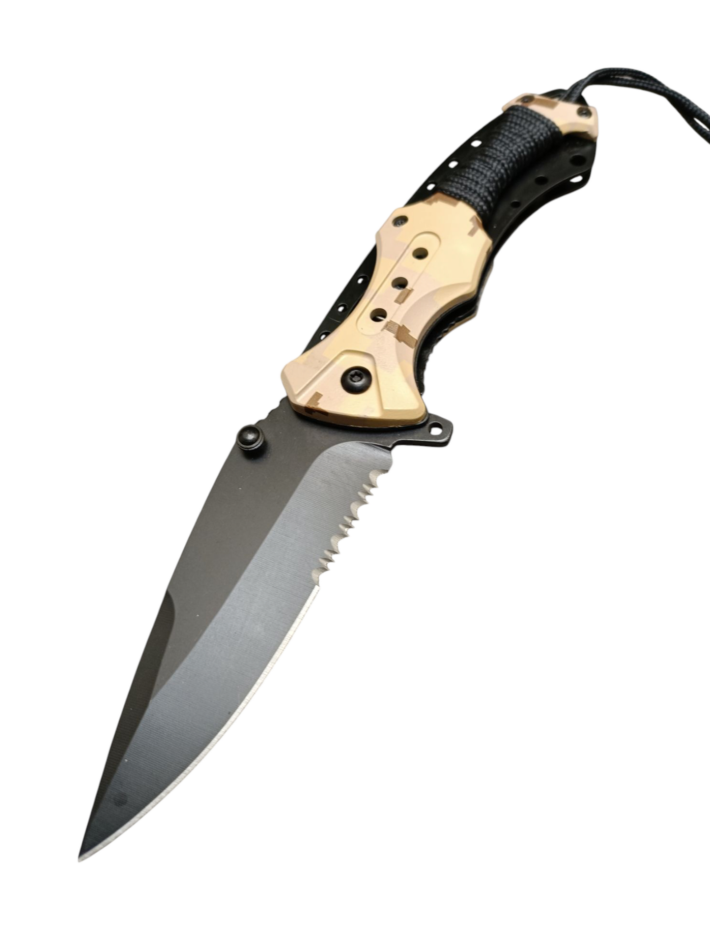 Navaja Táctica Semiautomática Razor Tactical Pixel Arena RT-7022CA