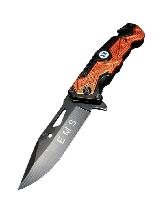 Navaja de Rescate Razor Tactical Naranja EMS RT-7023EMS
