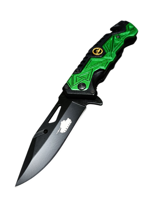 Navaja de Rescate Razor Tactical Army Verde RT-7023AR