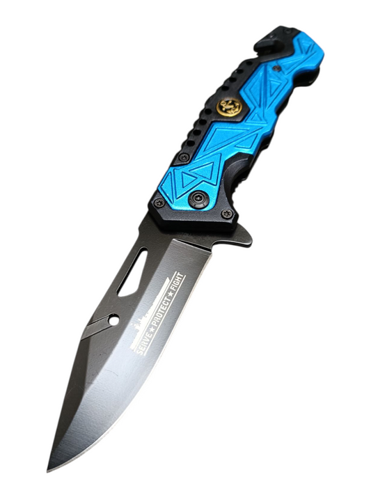 Navaja de Rescate Razor Tactical Navy Azul RT-7023NA