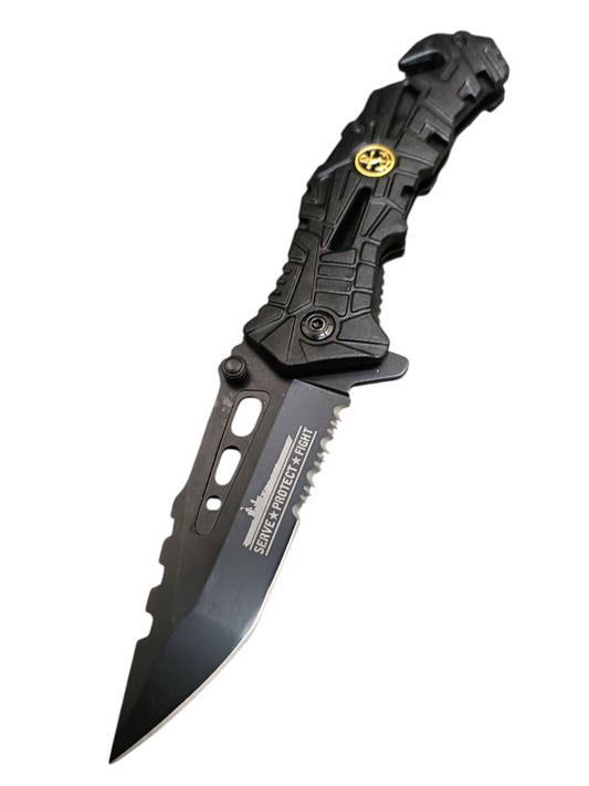Navaja de Rescate Razor Tactical Negro RT-7069NV