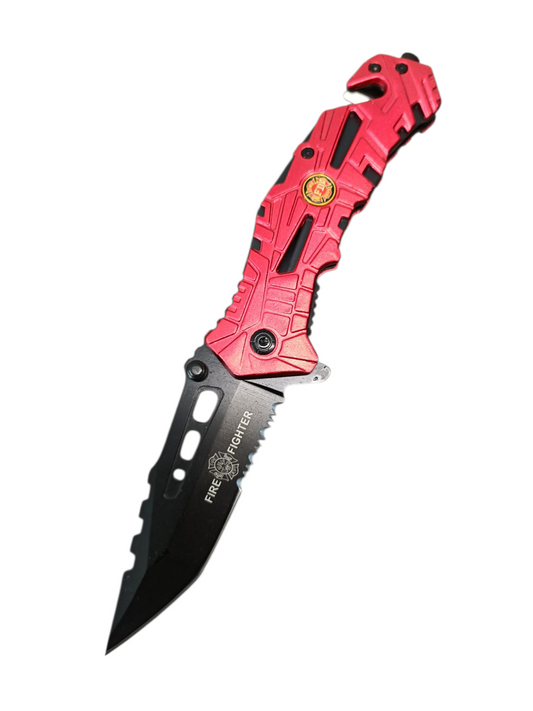 Navaja de Rescate Razor Tactical Roja RT-7069FF