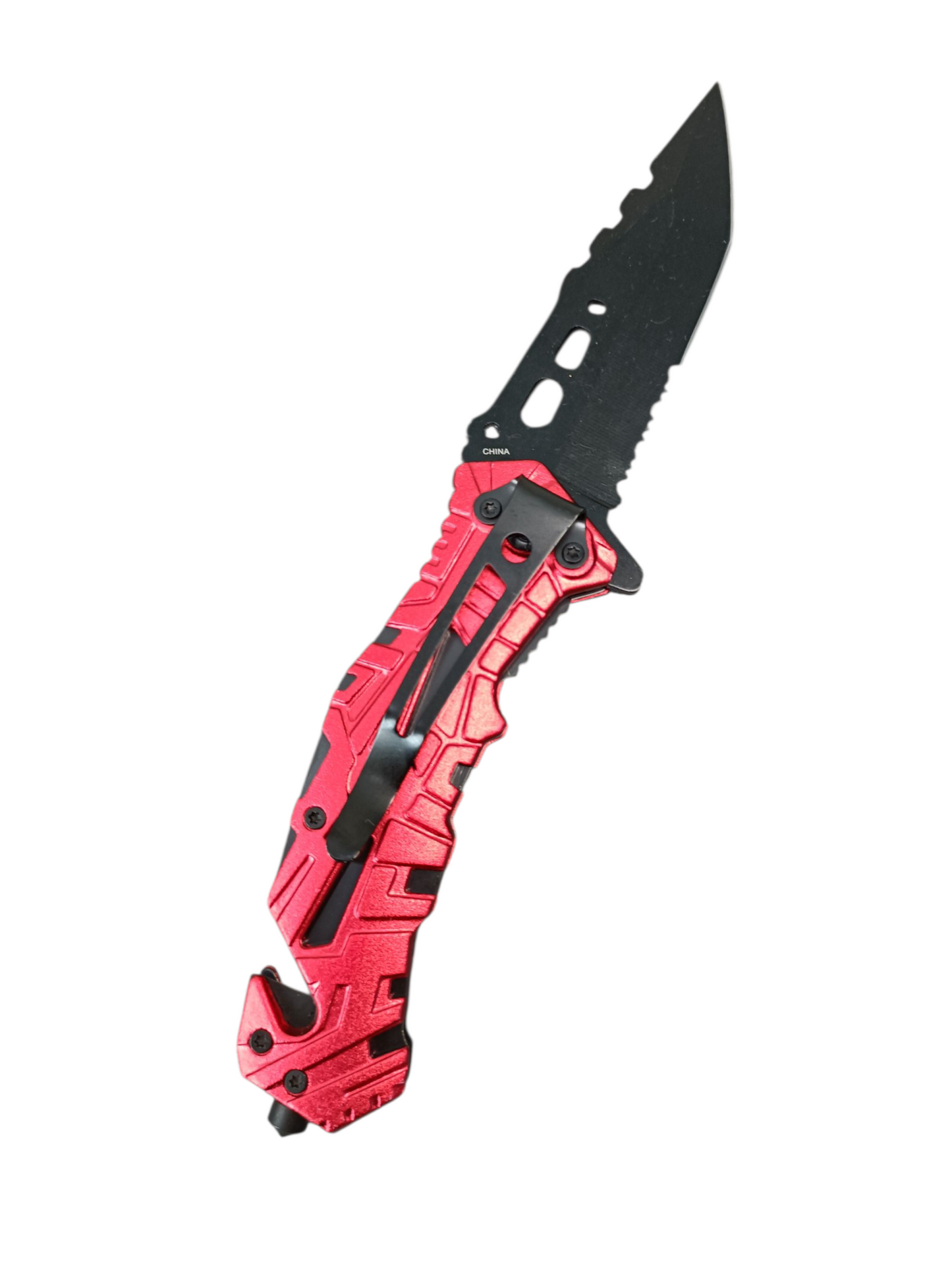 Navaja de Rescate Razor Tactical Roja RT-7069FF