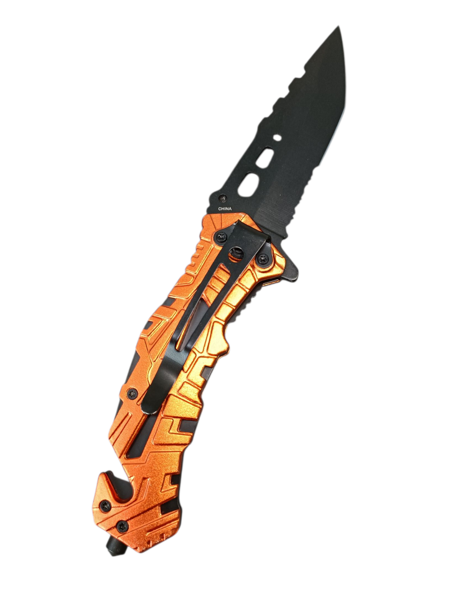 Navaja de Rescate Razor Tactical Naranja RT-7069EMS