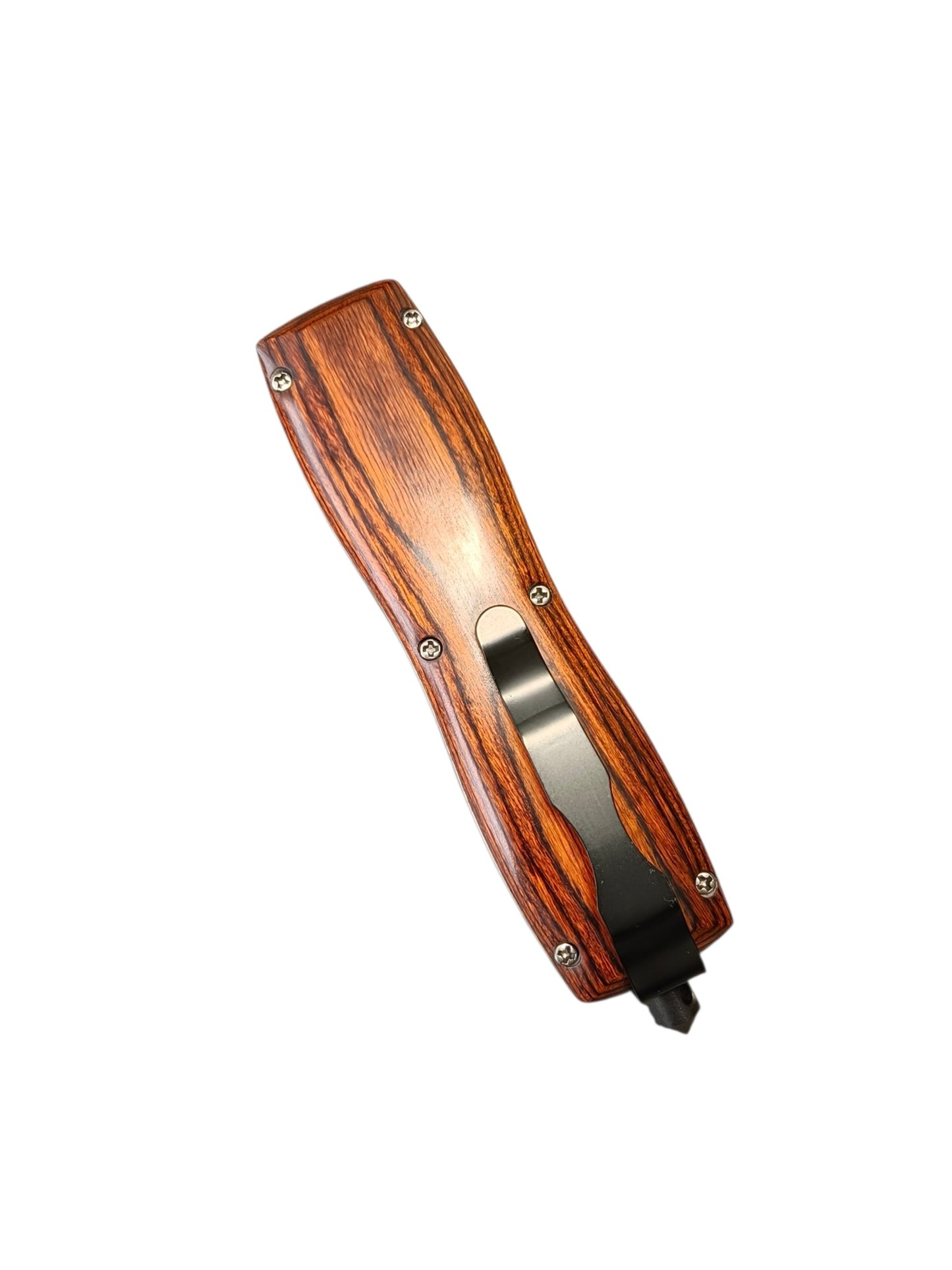 Navaja Automática Directa OTF  Madera F3300-M