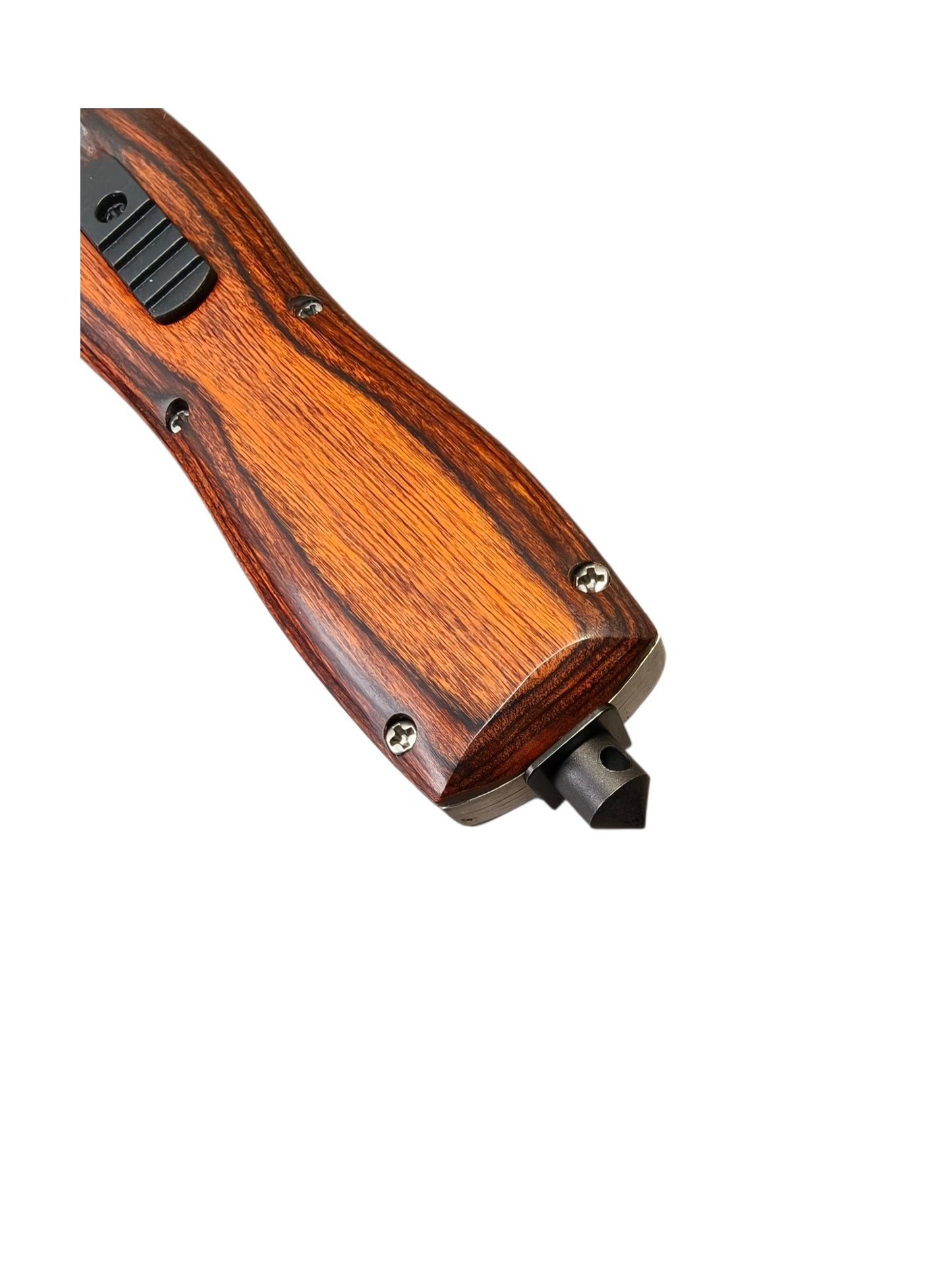 Navaja Automática Directa OTF  Madera F3300-M